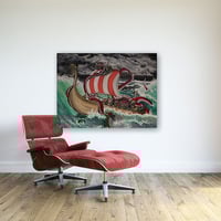 Image 2 of The Kraken Stretched Canvas