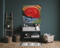 Image 2 of Eye of Jupiter Stretched Canvas