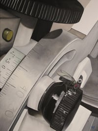 Image 3 of Fly Wheels Stretched Canvas