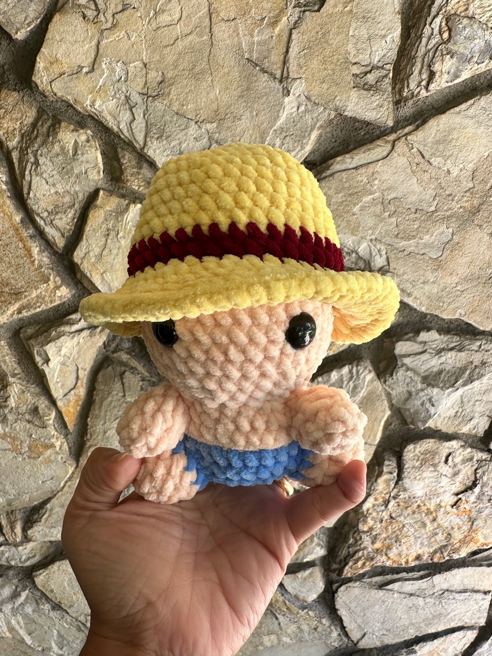 Image of Luffy plushie