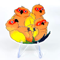 Image 2 of Sun Conure Stickers