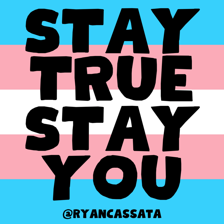 Image of Stay True, Stay You  Sticker