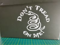 Image 2 of Don't Tread On Me vinyl Decal