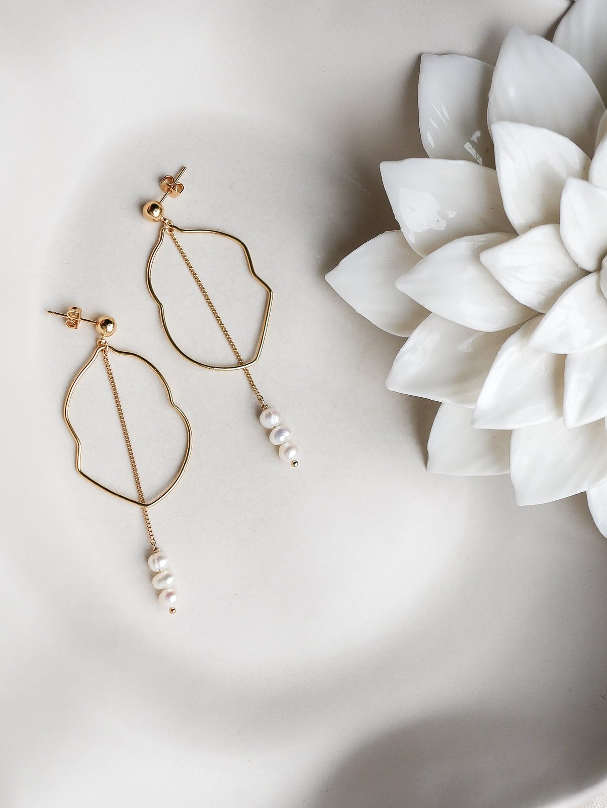 Image of Boucles d'Oreilles HARLOW Longues