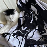 Image 1 of I Like To Curl Up With My Favorite Mug Throw Blanket