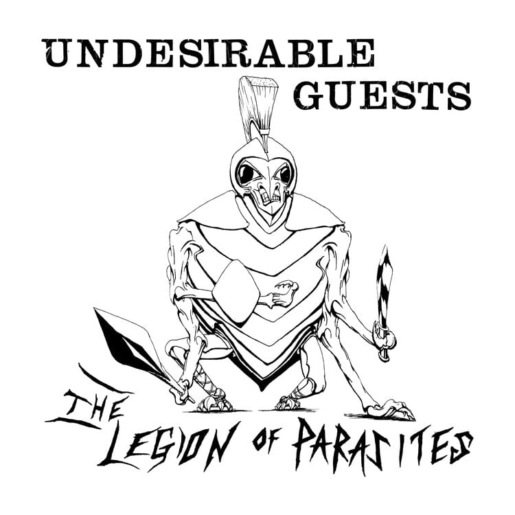 Image of the Legion of Parasites - "Undesirable Guests" 12"