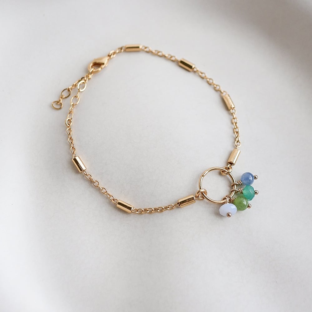 Image of Bracelet FIGUÉA Bleu/Vert