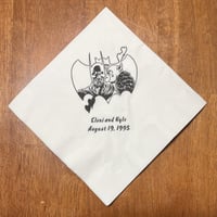 Kyle and Eleni Wedding Napkin