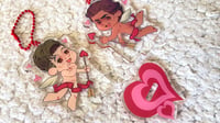 Image 2 of [FINAL RESTOCK] Miguel O’Hara/Spider-Man 2099 & Peter B Parker Spiderdads inspired Cupid standee