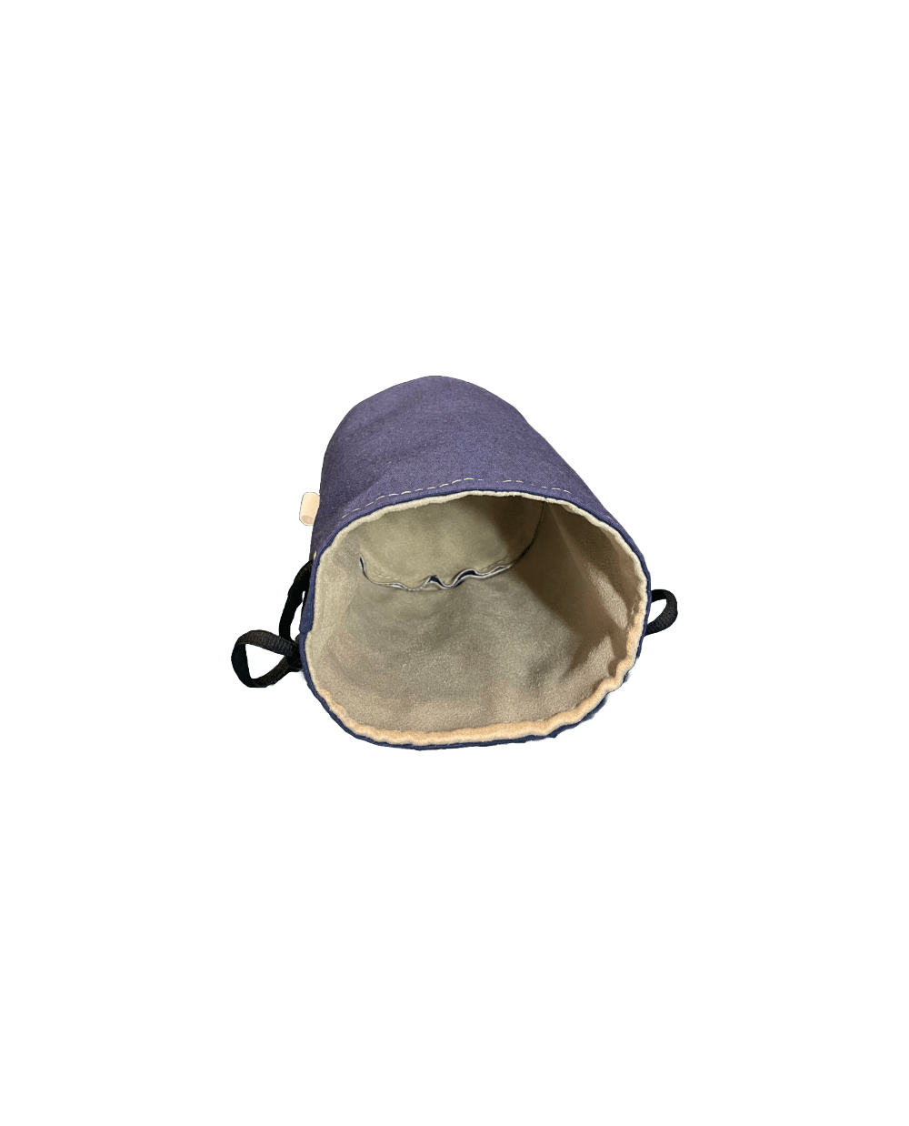 Navy Canvas Valuable Pouch