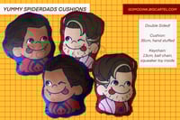 Image 4 of Milky/Peko-chan Inspired Spiderdads Cushions and Plush Keychains 