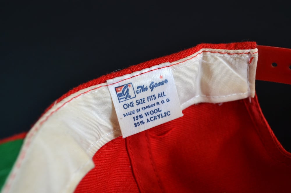 Image of Vintage 1990's San Francisco 49ers The Game Gradient Snapback Hat
