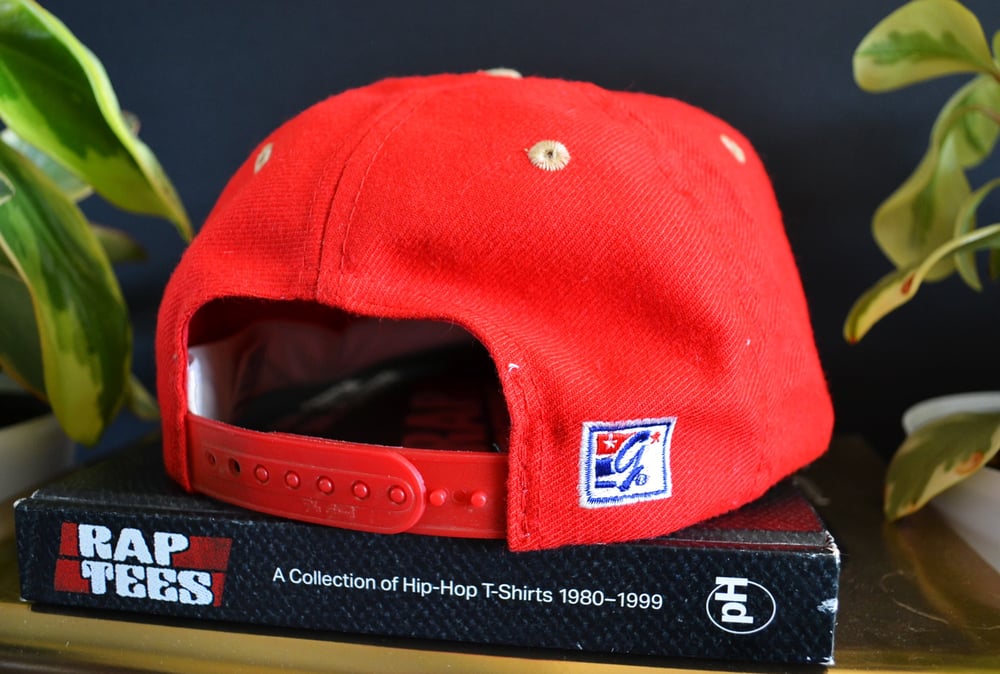 Image of Vintage 1990's San Francisco 49ers The Game Gradient Snapback Hat