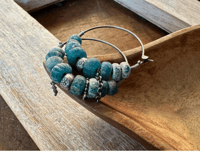 Image 3 of Ancient Nila hoops earrings