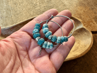 Image 7 of Ancient Nila hoops earrings