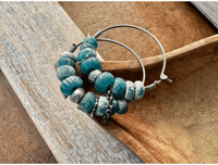 Image 8 of Ancient Nila hoops earrings