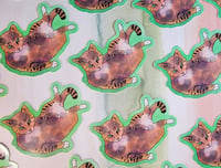 Image 1 of Smolder Cat Sticker