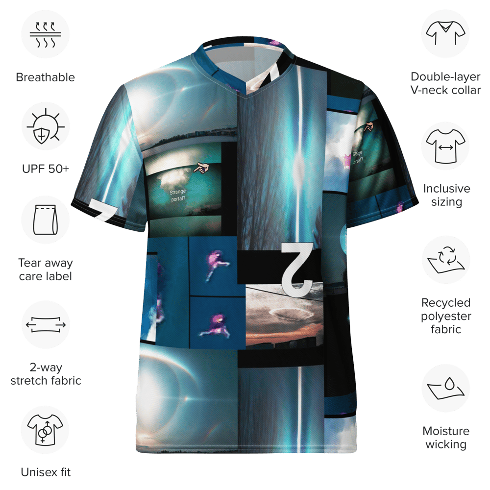 strange portal recycled sports jersey