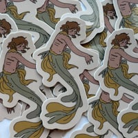 Image 2 of mermaid sunny sticker