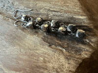 Image 11 of Pyrite earrings / n108