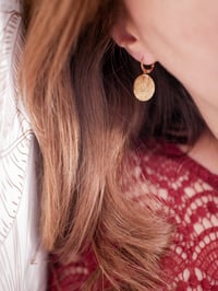 Image 4 of Petites Boucles ANCO Or/Argent - 2 Tailles