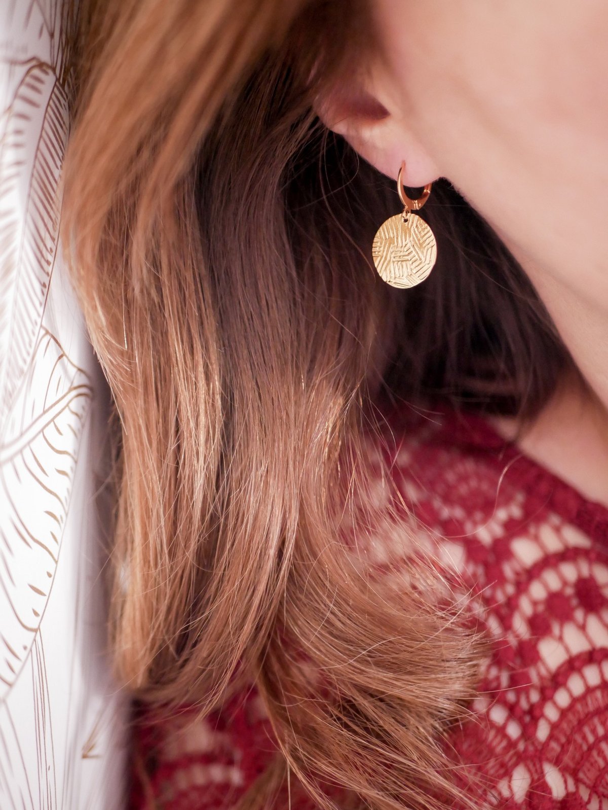 Image of Petites Boucles d'Oreilles ANCO Or/Argent