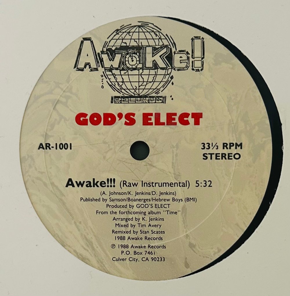 God's Elect – Awake!!! (Awake Records) 12"