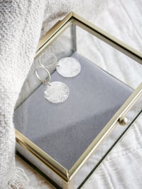 Image 3 of Petites Boucles ANCO Or/Argent - 2 Tailles