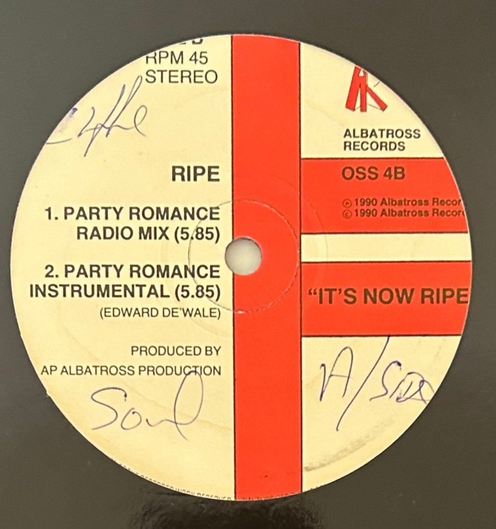 Ripe - Party Romance (Albatross Records) 12"