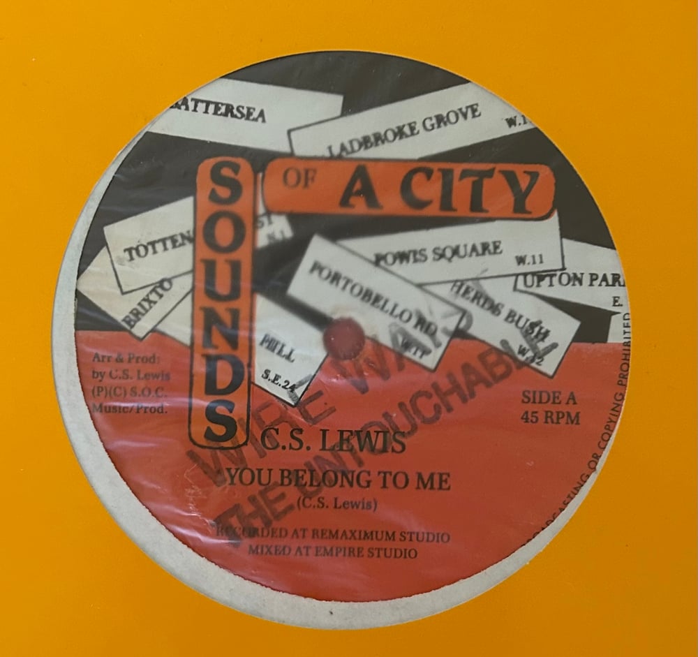 C.S Lewis - You Belong to Me (Sounds of a City) 12"