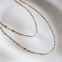 Image 1 of Sautoir SILJE Or/Argent