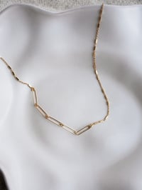 Image 5 of Collier Bi-chaine SILJE Or/Argent