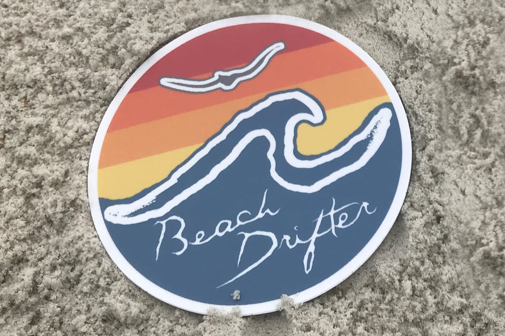Image of Beach Drifter Retro Wave (4")