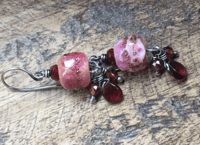 Image 4 of Lampwork earrings/ n92