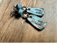 Image 4 of Old World earrings/ n15