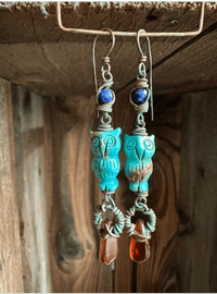 Image 8 of Lady of the night earrings/ n2