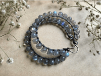 Image 8 of Labradroite Hoops/n41