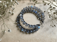 Image 10 of Labradroite Hoops/n41