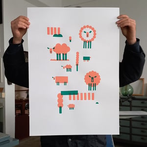 Image of Serigrafia • 50x70 • Nicola Giorgio