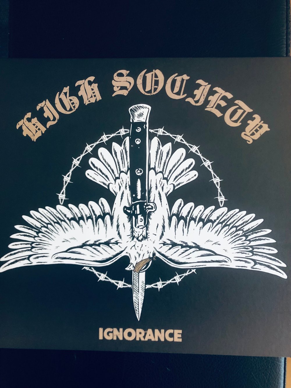 High Society - “Ignorance” LP (LAST COPY!!)