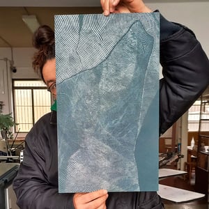 Image of Linoleografia • 29,5x50 • Johny Ngbwa