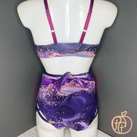 Image 3 of Strappy Set - Purple marble Glitter Set