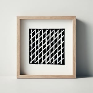 Image of Dodici • serie 4 • 20x20 • Linoleografia