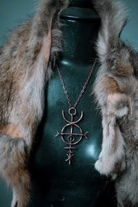 Image 6 of Eclipse Portal copper necklace