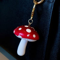 #1 Hand Made Mushroom Keychain