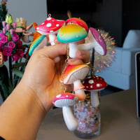 Hand Made Mushroom Keychain Collectors Set