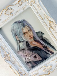 Image 1 of Sephiroth Fantasia final VII art print