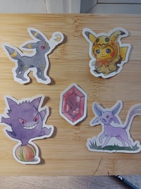 Image 1 of pokemon vinyl stickers