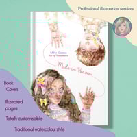Image 1 of Artist Illustrator for Hire, book art commission  semi realistic style