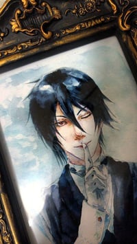 Image 2 of Kuroshitsuji the Black Butler, Sebastian Michaelis Art Print